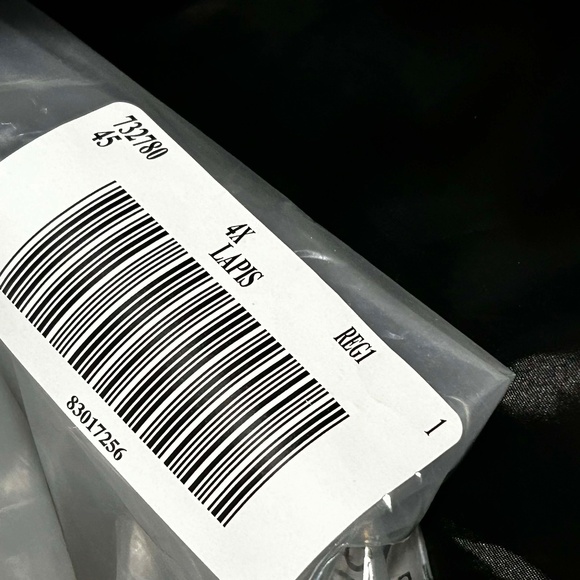 COAT, PARKA, LAPIS (Blue), SIZE 4X, FRONT ZIP, DETACHABLE HOOD, LOTS OF POCKETS, - Picture 7 of 9